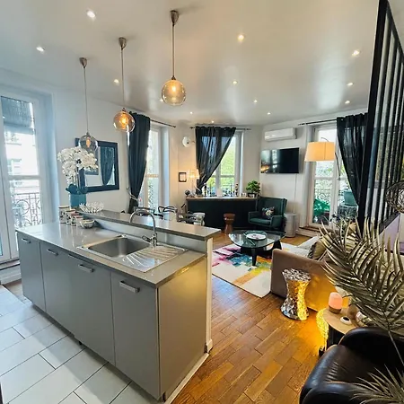 Modern Cozy Flat In The Marais Parking Apartment Paris Exterior photo